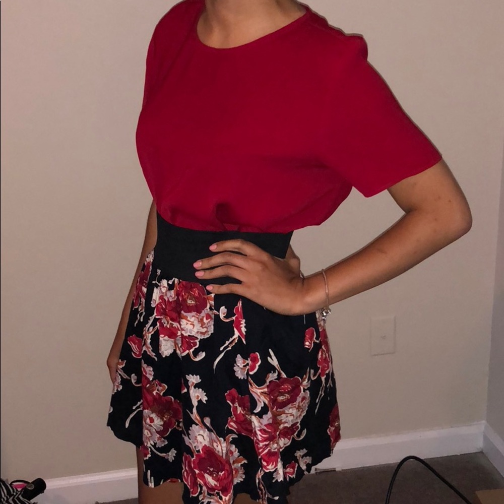 Floral Circle Skirt